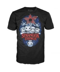 Pop Tee! TV: Stranger Things Group (XL) Apparel