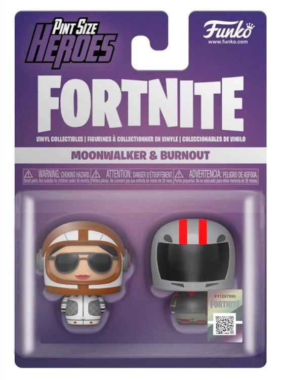 Pint Sized Heroes - Fortnite S1a - Moonwalker & Burnout Blind Bags 4 Pint Sized Heroes - Fortnite S1a - Moonwalker & Burnout Blind Bags