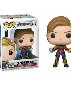 Pop! Marvel: Avengers Endgame- Captain Marvel W/New Hair