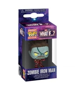 Keychains Pocket Pop! Marvel: What If S2- Zombie Iron Man
