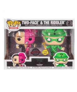 Pop! Heroes: Batman (1995) TwoFace & Riddler 2PK (GW)(Exc)