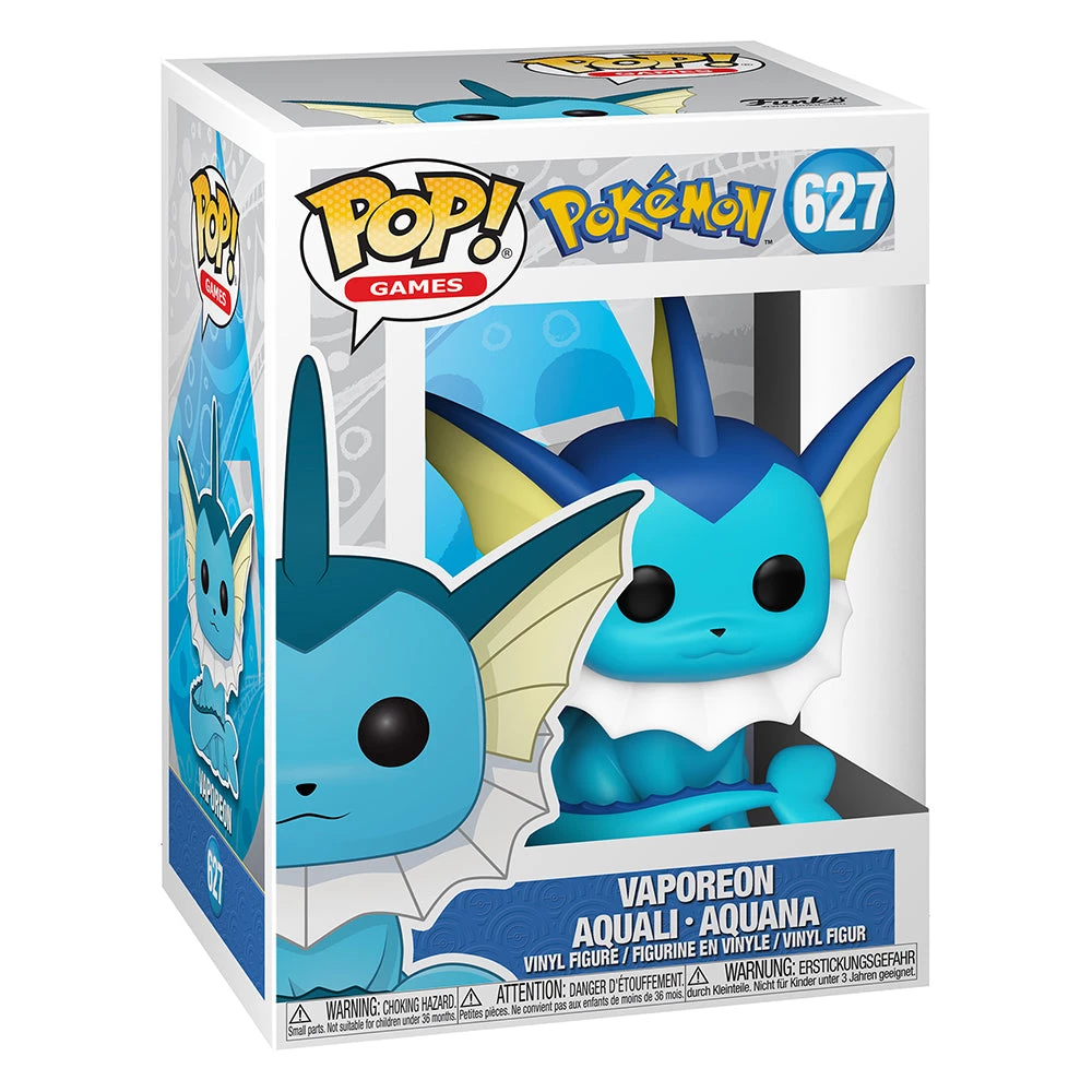Pop! Games: Pokemon- Vaporeon (EMEA) 4 Pop! Games: Pokemon- Vaporeon (EMEA)