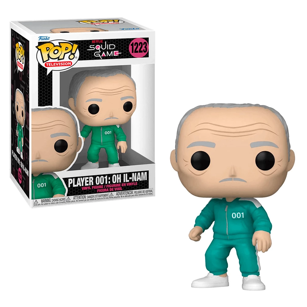 Squidgame Pop! Tv: Squid Game - Player 001- Oh Ll-nam 5 Squidgame Pop! Tv: Squid Game - Player 001- Oh Ll-nam