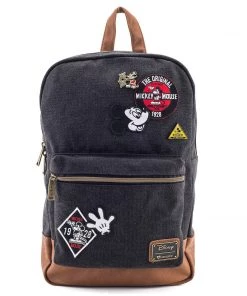 Mickey Mouse Loungefly! Nylon: Disney Mickey Backpack
