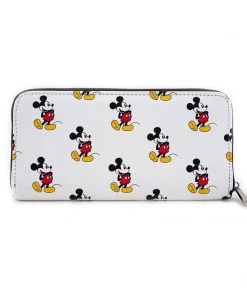 Mickey Mouse Loungefly! Wallet: Disney Classic Mickey AOP 7 Mickey Mouse Loungefly! Wallet: Disney Classic Mickey AOP