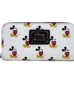 Mickey Mouse Loungefly! Wallet: Disney Classic Mickey AOP