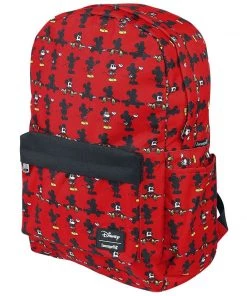 Mickey Mouse Loungefly! Nylon: Mickey Parts AOP