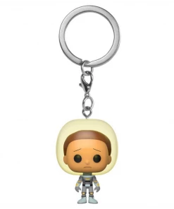 Rick And Morty Pocket Pop! Tv: Rick & Morty - Space Suit Morty Keychains