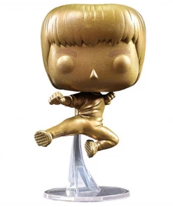 Pop! Icons: Game Of Death- Bruce Lee Kicking (Gold) (Exc)