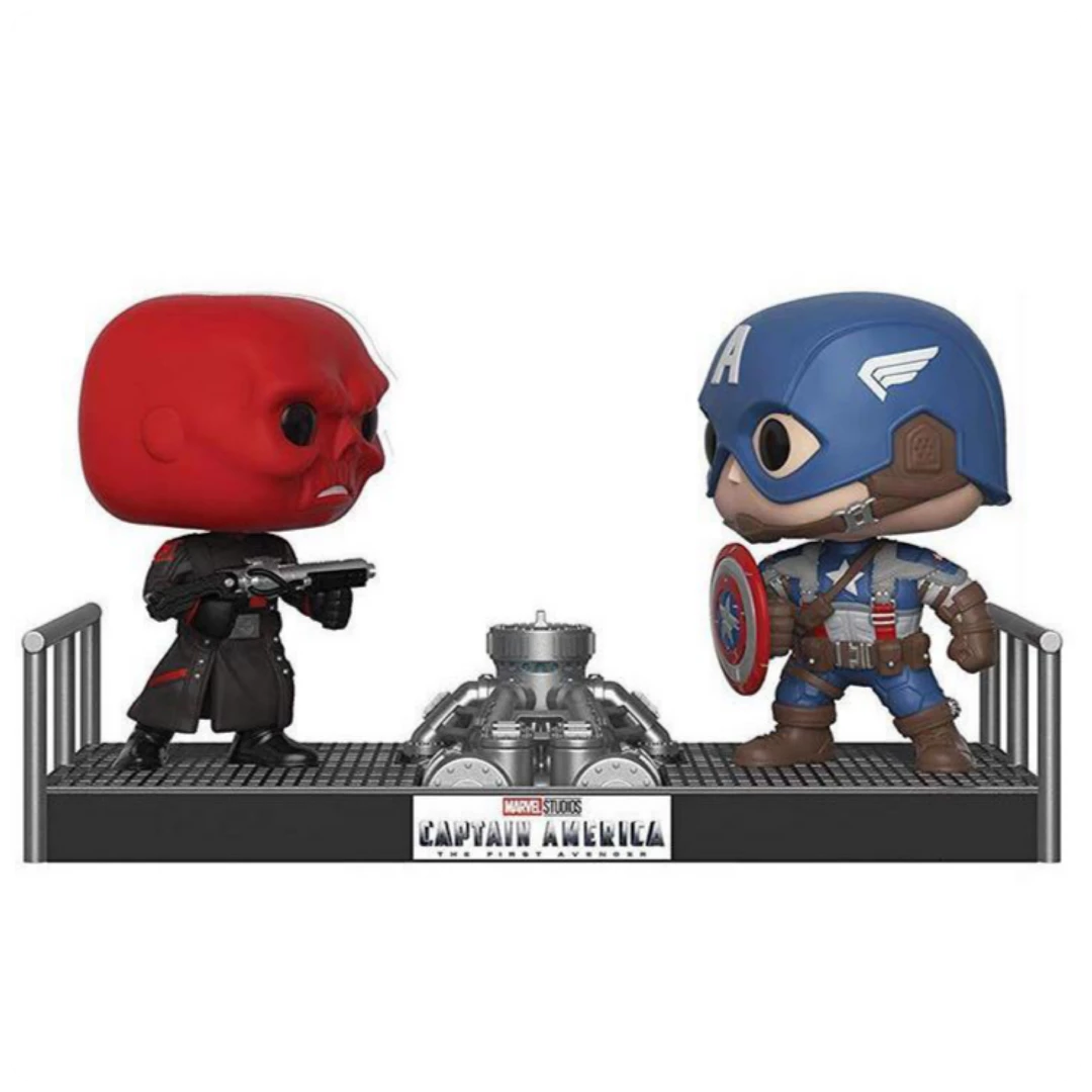 Captain America Movie Moments! Marvel: Capt. America/Red Skull Pop! 3 Captain America Movie Moments! Marvel: Capt. America/Red Skull Pop!