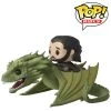 Game Of Thrones Pop! Pop Rides! Tv: GOT - Jon Snow W/Rhaegal